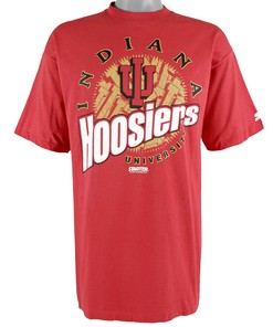 Indiana University Hoosiers Big Spell-Out T-Shirt, 1991 Vintage NCAA Shirt - Unisex Sport Sweatshirt Hoodie Gift
