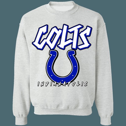 Indianapolis Colts Vintage 90's NFL Sweatshirt Hoodie - Retro Style Fan Gear