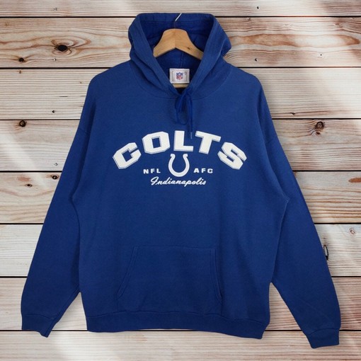 Indianapolis Colts Vintage Style Pullover Hoodie, Indianapolis Colts Sweater Pullover