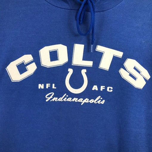 Indianapolis Colts Vintage Style Pullover Hoodie, Indianapolis Colts Sweater Pullover - Image 2