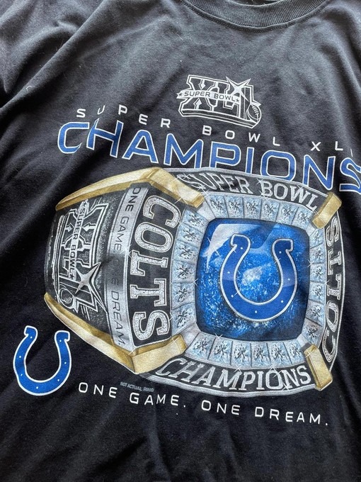 Indianapolis Colts Y2K Vintage Sweatshirt T-Shirt - Ideal Apparel for NFL Fans - Image 2