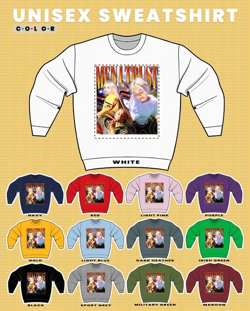 Indie Band Men I Trust Sweatshirt - Vintage Sweater and Homage Tshirt - Image 3