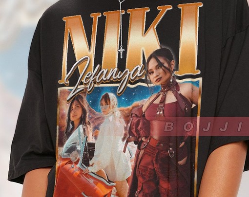 Indonesian Rnb Rapper Singer Shirt for Women, Niki Zefanya Vintage Tee, Music Fan Tshirt, Retro 90s Style Merchandise - Image 2