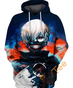 Intricate Details of a Vampire Mask 3D Printed on Hoodie