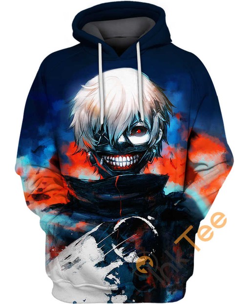 Intricate Details of a Vampire Mask 3D Printed on Hoodie