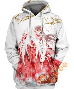 Inuyasha Feudal Era 3D Hoodie - Men's All Over Print Hoodies