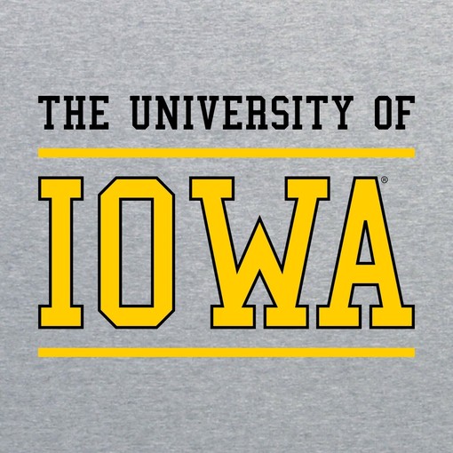 Iowa Hawkeyes Year Banner Triblend Sport Shirts Girls, Iowa Fan Crewneck Sweatshirt - Image 2