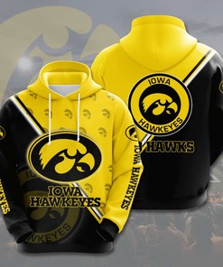 Iowa Sport Fans All Over Print 3D Hoodie - Men's Custom All Over Print Hoodie