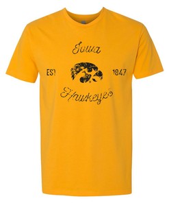 Iowa State Cyclones Arch Logo Wrestling Retro NCAA Shirt