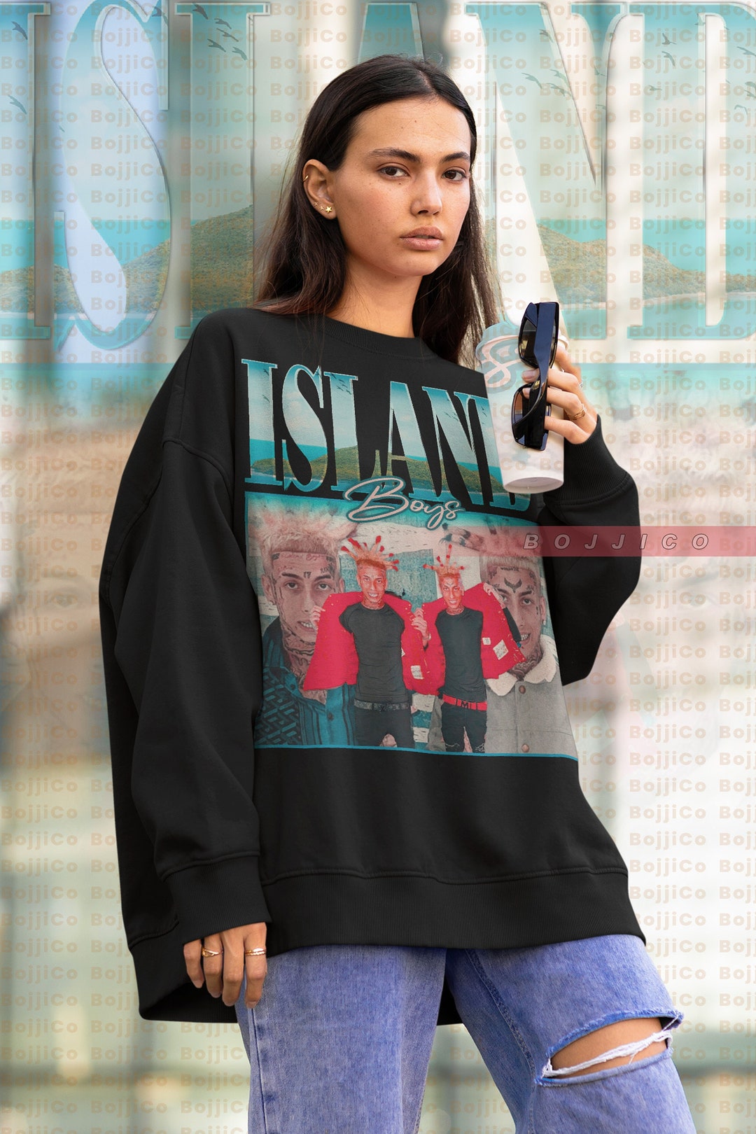 Island Boy Song Kazz and Sweatshirt - Island Boys Fan - Flyysoulja Kodiyakredd - South Florida