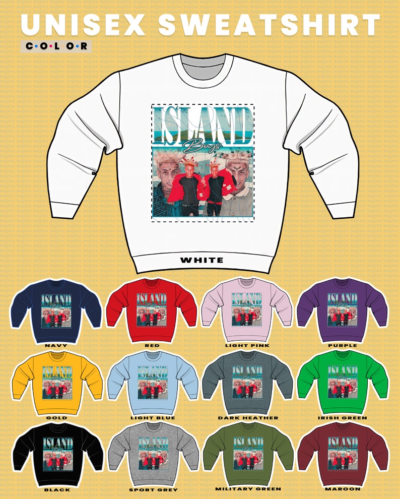 Island Boy Song Kazz and Sweatshirt - Island Boys Fan - Flyysoulja Kodiyakredd - South Florida - Image 3
