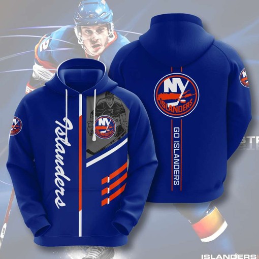 Islanders Fans, Get Your Custom All Over Print 3D Hoodie