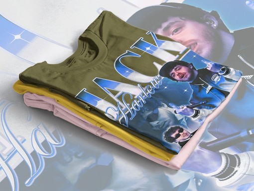 JACK HARLOW First Class Hangout Shirt - Kids Movie Shirts, Minimalist Movie Shirts - Image 4