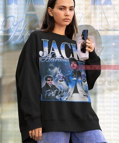 JACK HARLOW Homage Hangout Sweatshirt - First Class Rapper Hip Hop Shirt, Movie Fans Gift