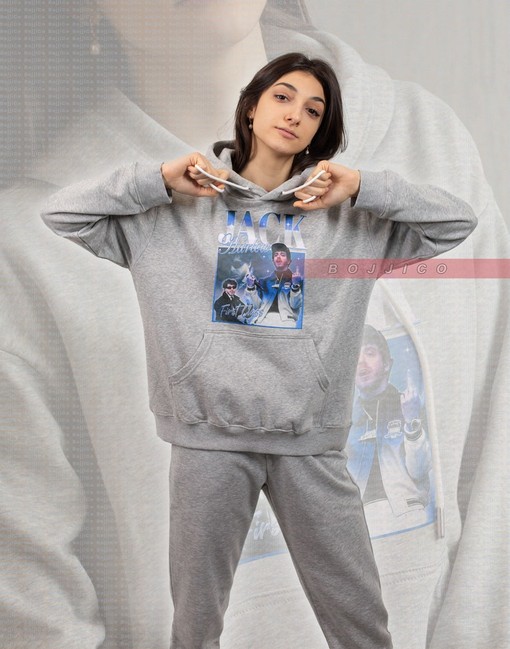JACK HARLOW Homage Hangout Sweatshirt - First Class Rapper Hip Hop Shirt, Movie Fans Gift - Image 2
