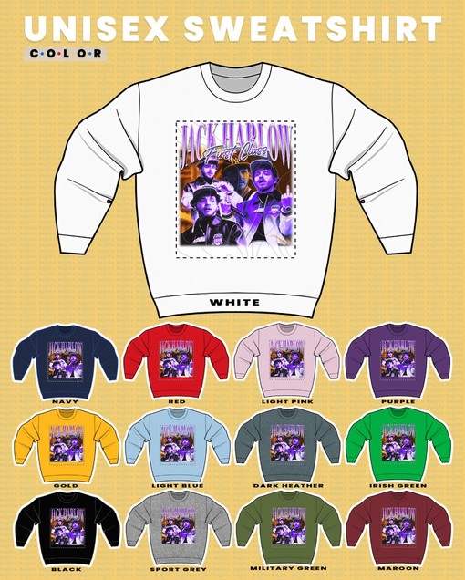 JACK HARLOW Homage Hangout Sweatshirt - Movie Fans Gift, Film T-Shirt - Image 3