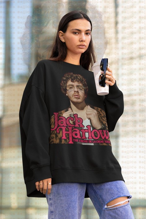 JACK HARLOW Homage Hangout Sweatshirt - Movie Shirts for Men, Film T-Shirt