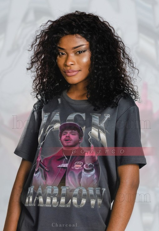 JACK HARLOW Metallic Hangout Sweatshirt - Funny Movie Shirts, Movie Fans Gifts - Image 2