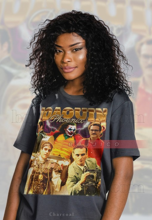 JOAQUIN PHOENIX Unisex Shirt - Aesthetic Classic Retro Tee - Image 4