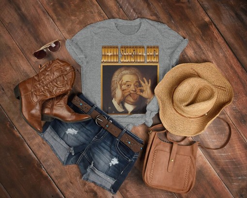 J.S Bach Classical Music Artist Shirt - Pianist Homage Tee - Image 3