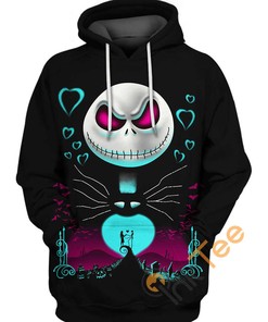 Jack From The Halloween Town Cute 3D Hoodie with Adorable Design