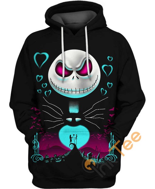 Jack From The Halloween Town Cute 3D Hoodie with Adorable Design