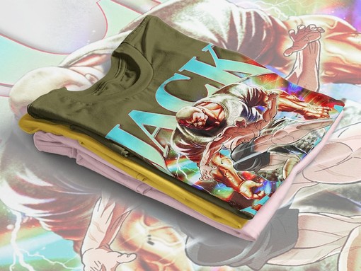Jack Hanma Retro Tee - Vintage Movie Shirts for Men Who Love Baki Hanma Series Anime - Image 4