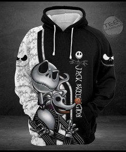 Jack Skellington Customized Design Combination All Over Print 3D Unisex Hoodie