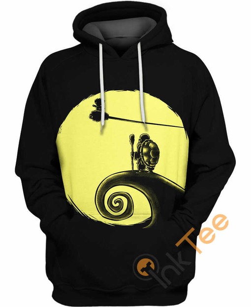 Jack Skellington Nightmarish Christmas 3D Hoodie - Men's All Over Print Zip Up Hoodies