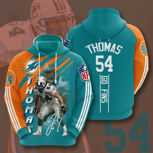 Jack Skellington and Miami Dolphins 3D Hoodie - Stylish and Unique