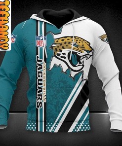 Jacksonville Jaguars Football 3D Hoodie with Custom Prints for NFL Fans