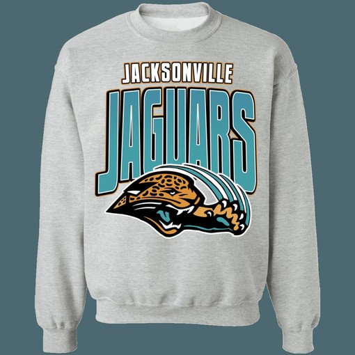 Jacksonville Jaguars Retro NFL American Football Lover Sweatshirt Hoodie with Classic Look