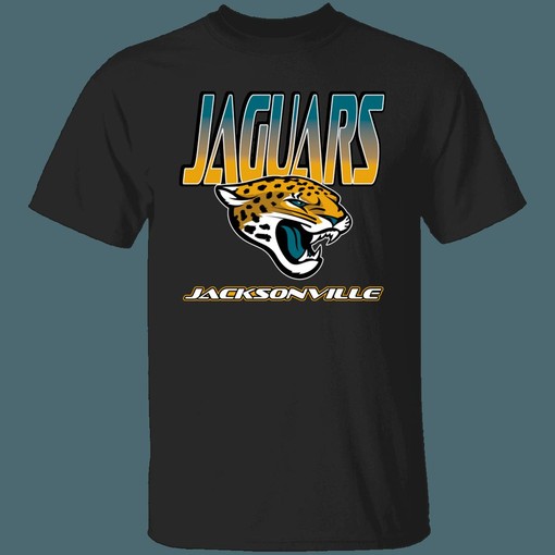 Jacksonville Jaguars Retro NFL T-Shirt Sweatshirt Hoodie with Vintage Look, Perfect for Fans