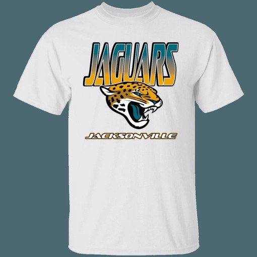 Jacksonville Jaguars Retro NFL T-Shirt Sweatshirt Hoodie with Vintage Look, Perfect for Fans - Image 2