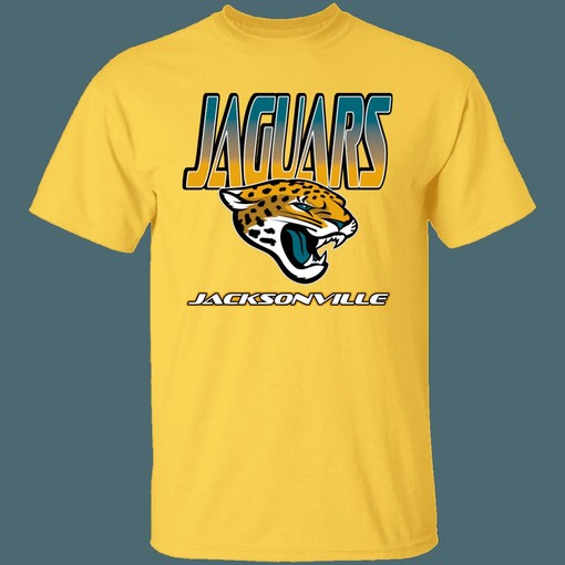 Jacksonville Jaguars Retro NFL T-Shirt Sweatshirt Hoodie with Vintage Look, Perfect for Fans - Image 3