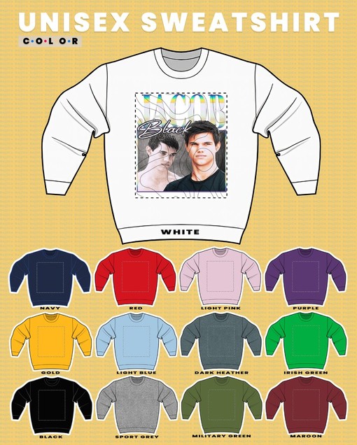 Jacob Black Twilight Sweatshirt, Edward Cullen Shirt, Robert Pattinson Fan Tees, Team Shirt - Image 3