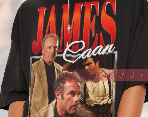 James Caan Tribute Movie Shirts, James Caan Homage Tshirt Fan, Legendary Actor Shirt - Image 2