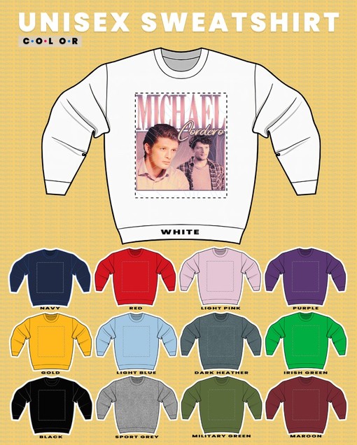 Jane the Virgin Brett Dier Sweatshirt, Michael Cordero Jr. Fan Tees, Romantic Drama TV Series Merchandise - Image 3