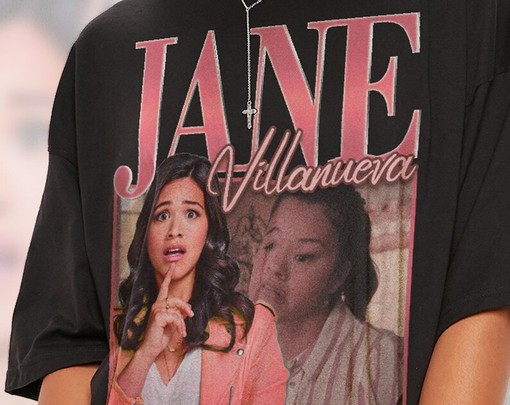 Jane the Virgin T-Shirt, Gina Rodriguez Telenovela Tee, Team Jane and Jane Virgin Shirt, Movie Fans Gifts for Women - Image 2