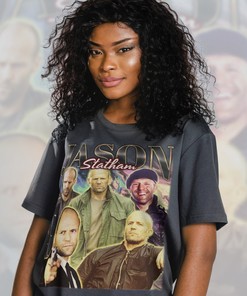 Jason Statham Vintage Tee, The Transporter Homage Shirt, Action Movie Fan Tees, Crank Retro Sweater