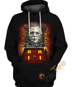 Jason Voorhees Halloween All Over Print 3D Hoodie with Classic Horror Design