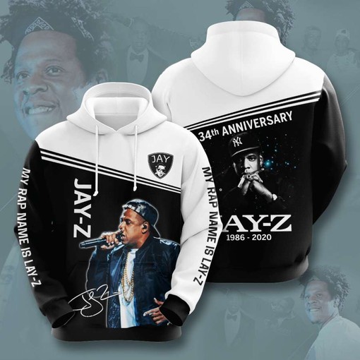 Jay Z Fan All Over Print 3D Hoodie - Men's Custom All Over Print Hoodie