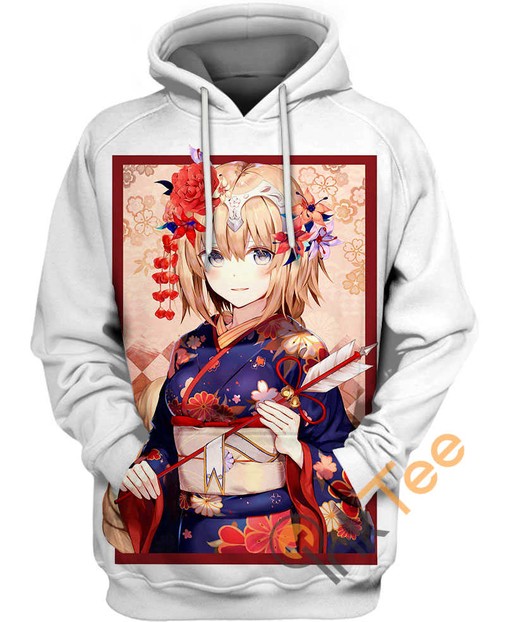 Jeanne-san Fate Grand Order Kimono All Over Print 3D Hoodie
