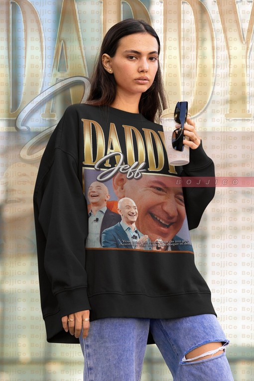 Jeff Bezos Laughing Sweatshirt - Funny Movie Shirts for Men