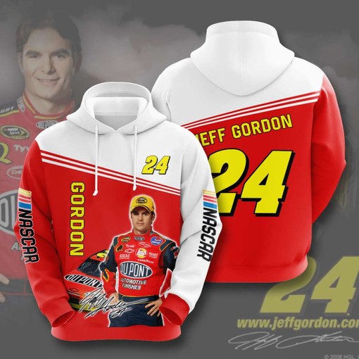 Jeff Gordon Fan 3D Hoodie - Men's Custom All Over Print Hoodie