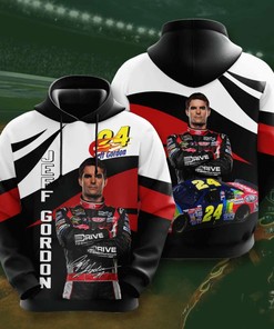 Jeff Gordon Racing Fans All Over Print 3D Hoodie - Men's Custom All Over Print Hoodie
