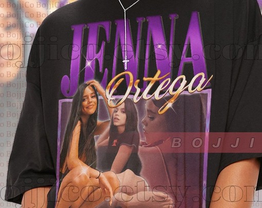 Jenna Ortega Movie Shirts, Jenna Marie Ortega Jane Virgn Tshirt, Stuck Middle Retro 90s Sweaters - Image 2
