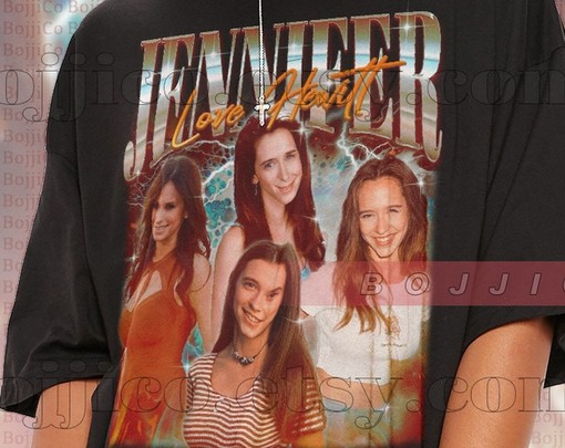 Jennifer Love Hewitt Movie Shirts, Jennifer Love Hewitt Vintage Shirt, Homage Tshirt, Jennifer Love Hewitt Fan Tees - Image 2