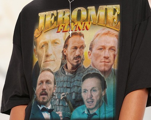 Jerome Flynn Movie Shirts, JEROME PATRICK FLYNN Vintage Shirt, Homage Tshirt Retro 90s, Fan Tees, Merch Gift - Image 2
