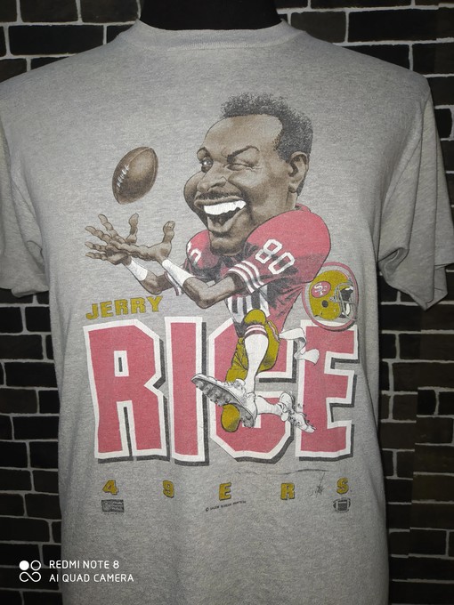 Jerry Rice Vintage Style 90s NFL Sweatshirt T-shirt - Ideal Gift for Fans - American University T Shirt